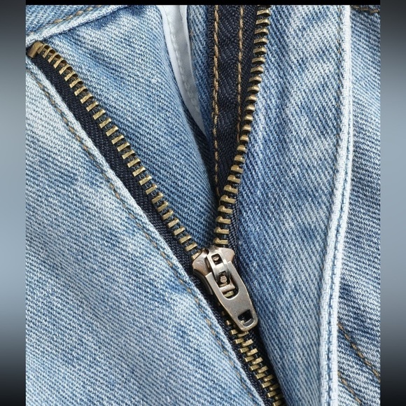 Cider | NWT Blue Denim Basic Ripped Distressed High Waist 5 Pocket Jeans XS - Picture 13 of 14